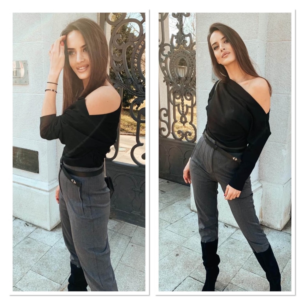 Last🔥🔥Zara ruching top bloggers favorite - Picture 3 of 8